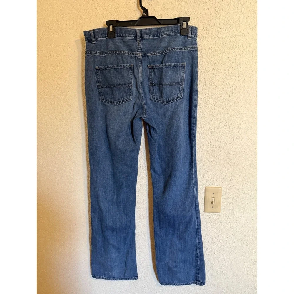 The Childrens Place Boys Blue Bootcut Denim Jeans Husky Size 20‎ Medium Wash